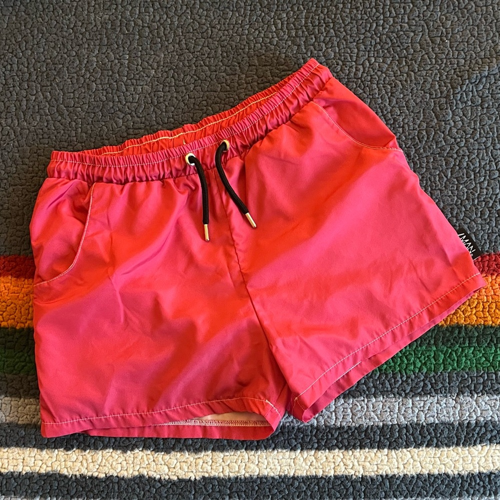 Pink Swim Trunks